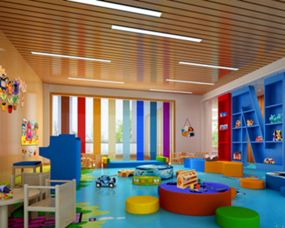 图 重庆彭水专业幼儿园设计 早教中心装修装饰 幼儿园学校装修 重庆工装装修