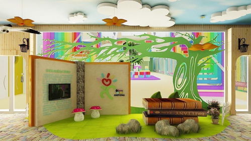 上海金丝猴集团小剑桥幼儿园装修效果图展示 打造儿童快乐成长的理想空间