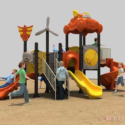 广西南宁幼儿园室外组合滑梯 安全与乐趣的完美结合
