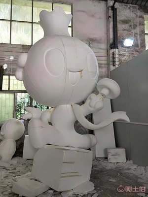 玻璃钢大型卡通人物动物雕塑 为幼儿园与商场增添童趣与活力