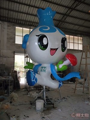 定制玻璃钢大型卡通雕塑 为幼儿园打造生动有趣的互动空间